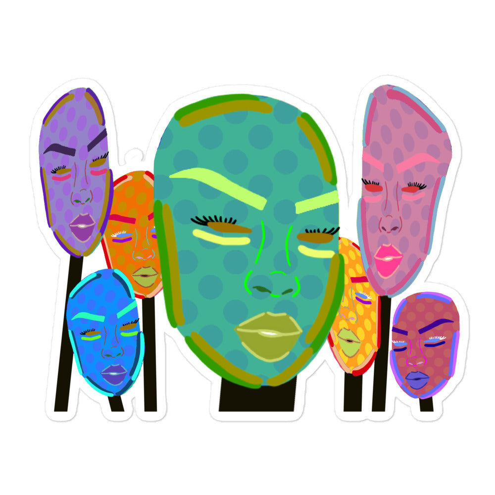 Bubble-free stickers